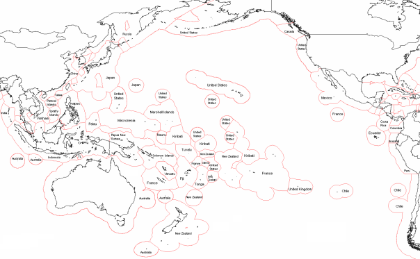 Oceania EEZs (Wikimedia Commons)
